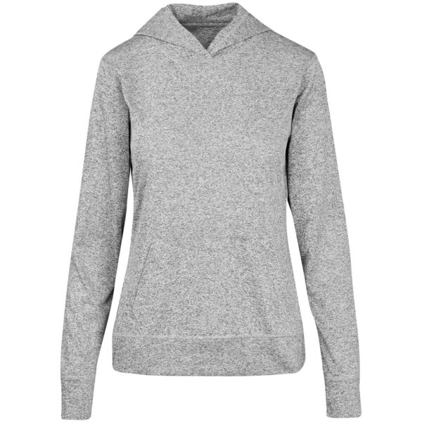 Ladies Fitness Lightweight Hooded Sweater – Grey — Ladies Fitness Lightweight Hooded Sweater – Grey
