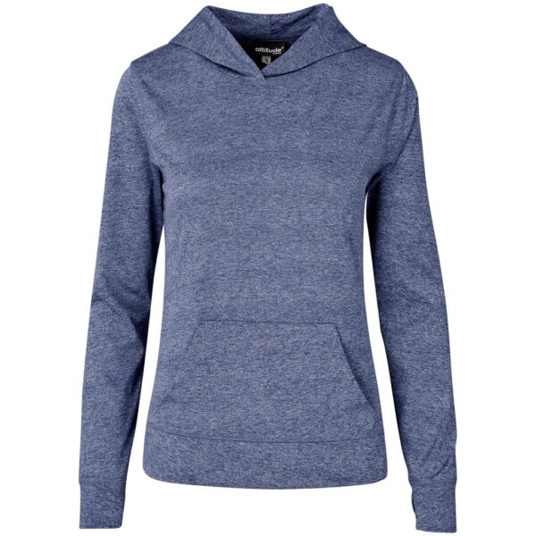 Ladies Fitness Lightweight Hooded Sweater – Navy — Ladies Fitness Lightweight Hooded Sweater – Navy