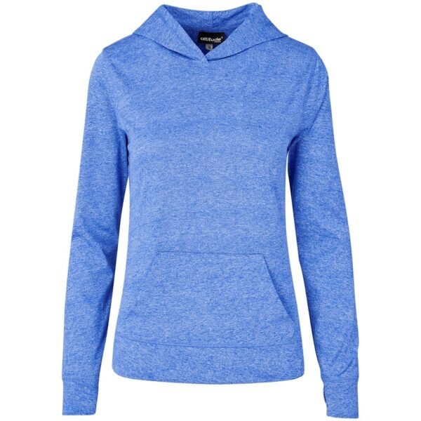 Ladies Fitness Lightweight Hooded Sweater – Royal Blue — Ladies Fitness Lightweight Hooded Sweater – Royal Blue