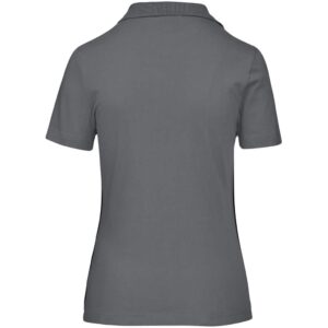 Alternative view of Ladies Galway Golf Shirt - Grey