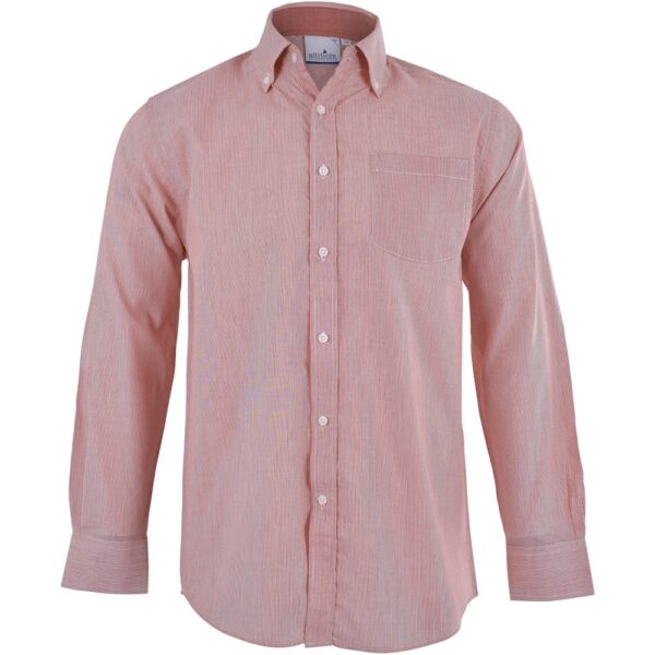 Mens Long Sleeve Lisbon Shirt – Red — Mens Long Sleeve Lisbon Shirt – Red
