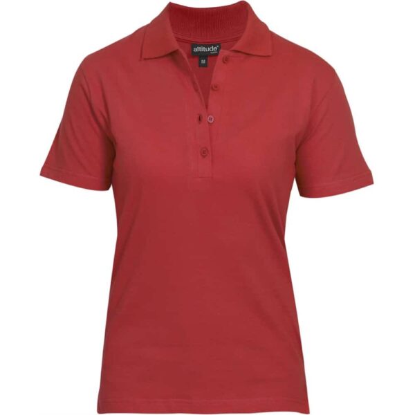 Ladies Michigan Golf Shirt – Red — Ladies Michigan Golf Shirt – Red