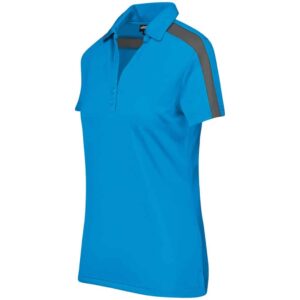 Alternative view of Ladies Nautilus Golf Shirt - Cyan