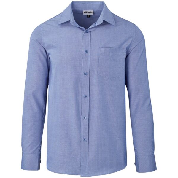 Mens Long Sleeve Northampton Shirt – Royal Blue — Mens Long Sleeve Northampton Shirt – Royal Blue