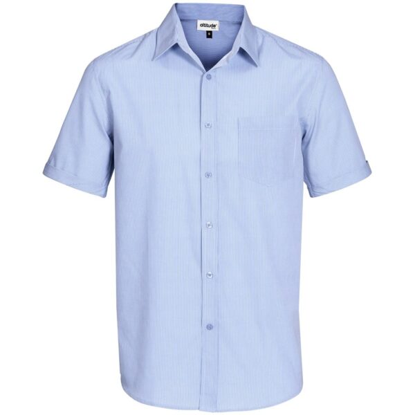 Mens Short Sleeve Northampton Shirt – Sky Blue — Mens Short Sleeve Northampton Shirt – Sky Blue