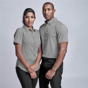 Alternative view of Ladies Short Sleeve Nottingham Shirt