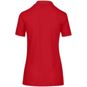 Alternative view of Ladies New York Golf Shirt - Red