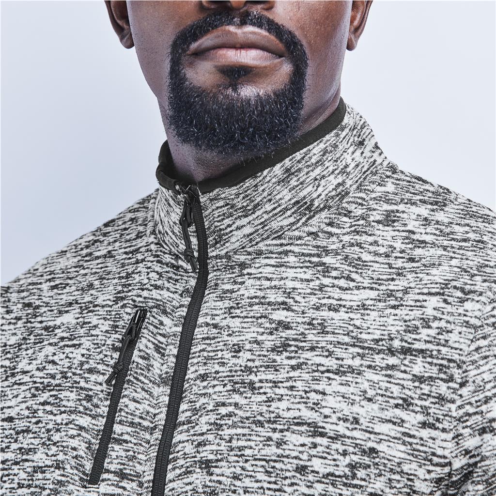 Mens Paragon Fleece Jacket - Grey - Image 3