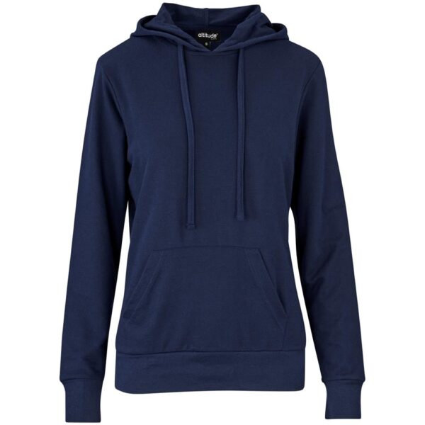 Ladies Physical Hooded Sweater – Navy — Ladies Physical Hooded Sweater – Navy