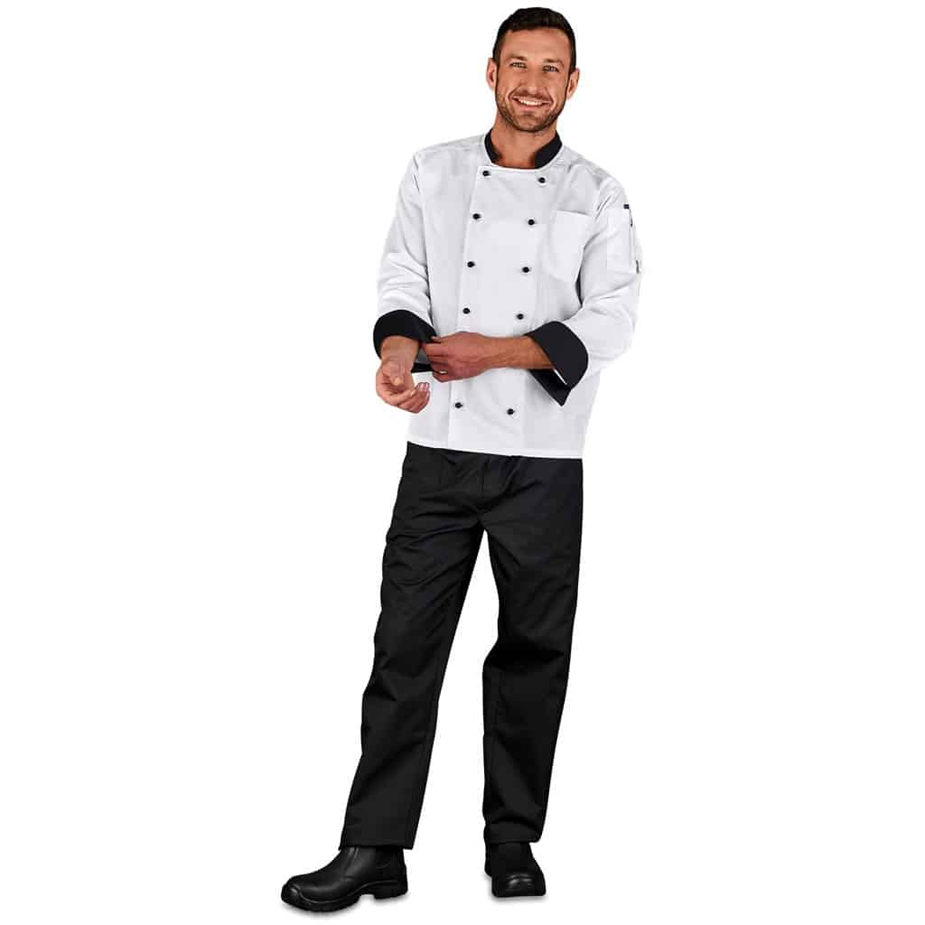 Unisex Long Sleeve Toulon Chef Jacket - Image 7