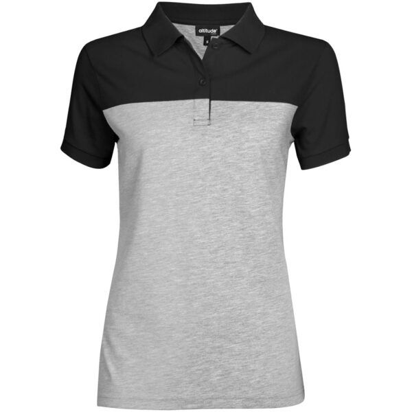 Ladies Urban Golf Shirt – Black — Ladies Urban Golf Shirt – Black