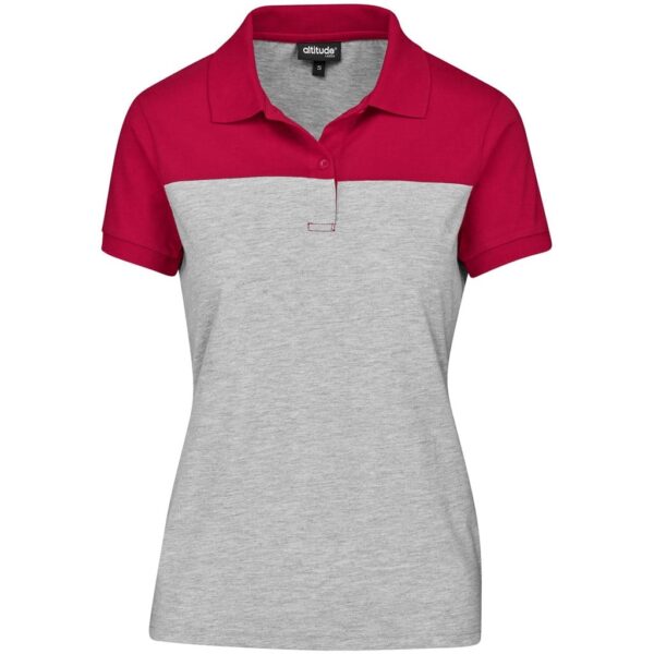 Ladies Urban Golf Shirt – Red — Ladies Urban Golf Shirt – Red
