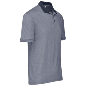 Alternative view of Mens Verge Golf Shirt - Blue
