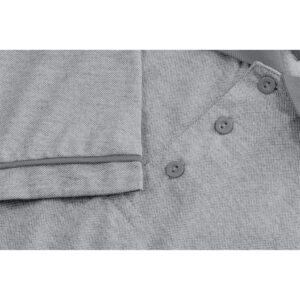 Alternative view of Mens Verge Golf Shirt - Light Grey