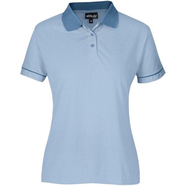 Ladies Verge Golf Shirt – Light Blue — Ladies Verge Golf Shirt – Light Blue