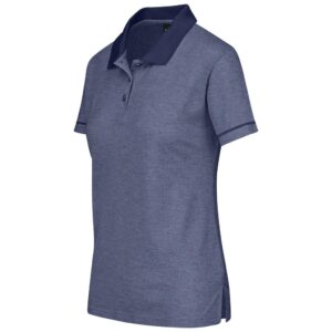 Alternative view of Ladies Verge Golf Shirt - Navy