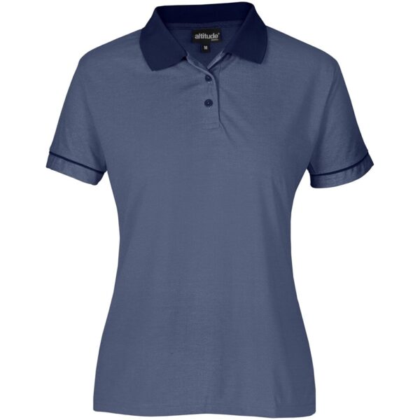 Ladies Verge Golf Shirt – Navy — Ladies Verge Golf Shirt – Navy