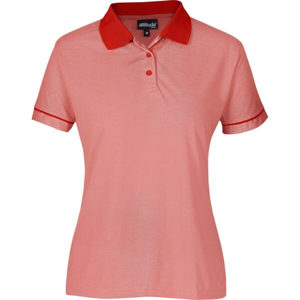Ladies Verge Golf Shirt – Red — Ladies Verge Golf Shirt – Red