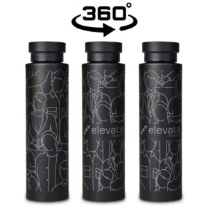 Alternative view of Alex Varga Shackleton Stainless Steel Vacuum Water Bottle - 800ml
