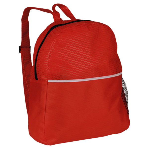 Wave Design Backpack Non-Woven — Wave Design Backpack Non-Woven