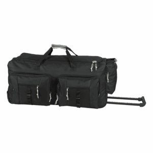 Dual Front Pocket Rolling Travel Duffel
