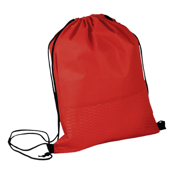 Wave Design Drawstring Bag Non-Woven — Wave Design Drawstring Bag Non-Woven