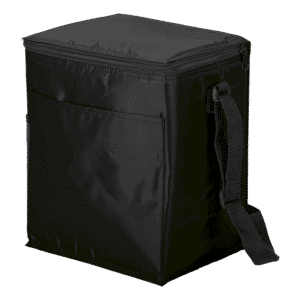 12 Can Cooler with 2 Exterior Pockets 70D PEVA Lining — 12 Can Cooler with 2 Exterior Pockets 70D PEVA Lining