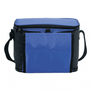 Cooler with Folding Cup Holders