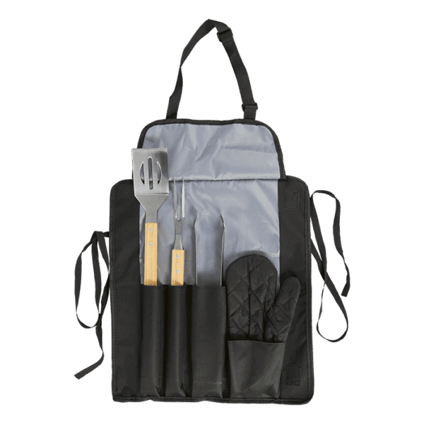 Apron With Bbq Set — Apron With Bbq Set