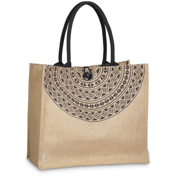 Okiyo Kashira Jute Tote — Okiyo Kashira Jute Tote