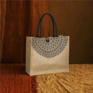 Alternative view of Okiyo Kashira Jute Tote
