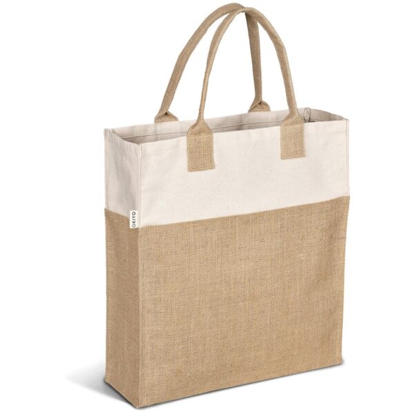 Okiyo Atsui Jute & Cotton Tote — Okiyo Atsui Jute & Cotton Tote