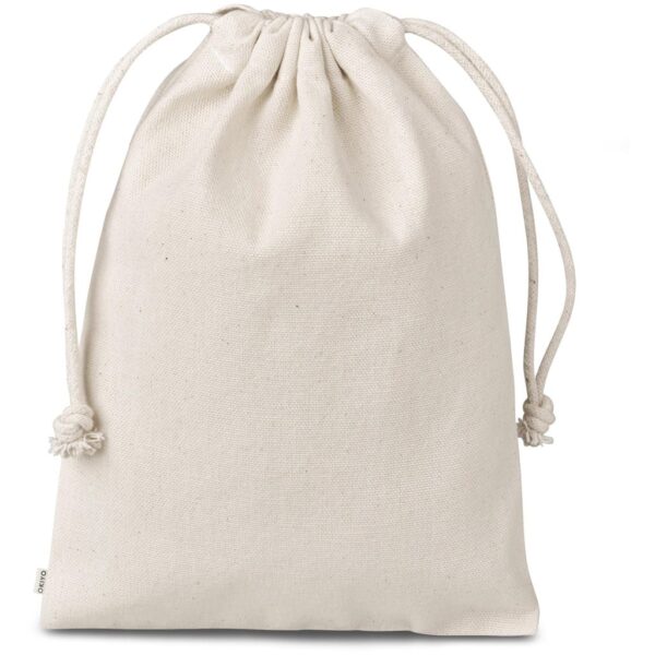 Okiyo Chikara Midi Cotton Drawstring Pouch — Okiyo Chikara Midi Cotton Drawstring Pouch