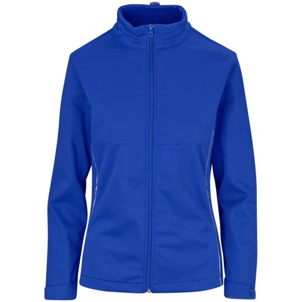 Ladies Cromwell Softshell Jacket – Blue — Ladies Cromwell Softshell Jacket – Blue