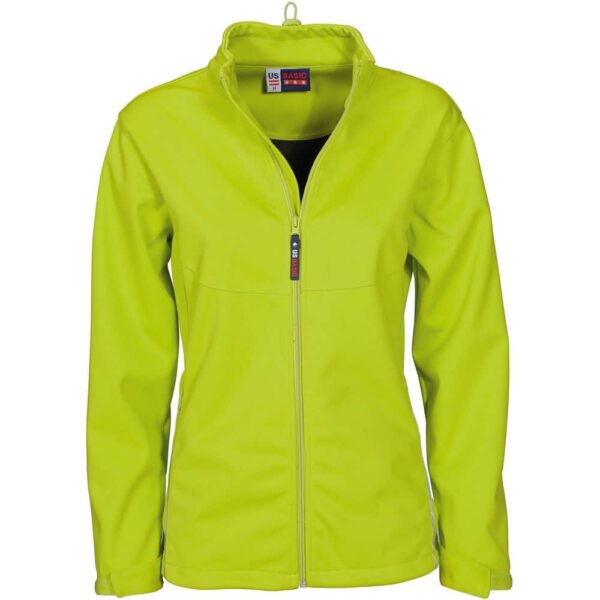 Ladies Cromwell Softshell Jacket – Lime — Ladies Cromwell Softshell Jacket – Lime