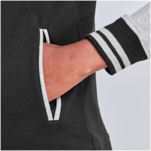 Ladies Princeton Hooded Sweater - Black - Image 3