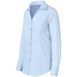 Ladies Long Sleeve Carolina Shirt - Sky Blue - Image 6