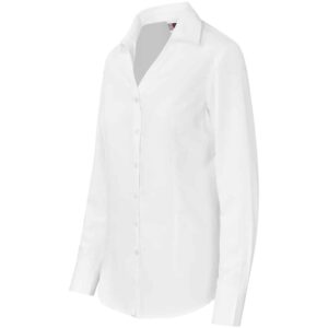 Ladies Long Sleeve Carolina Shirt - White - Image 2