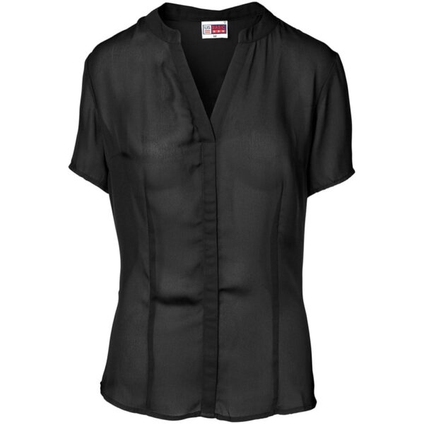 Ladies Short Sleeve Ava Blouse — Ladies Short Sleeve Ava Blouse
