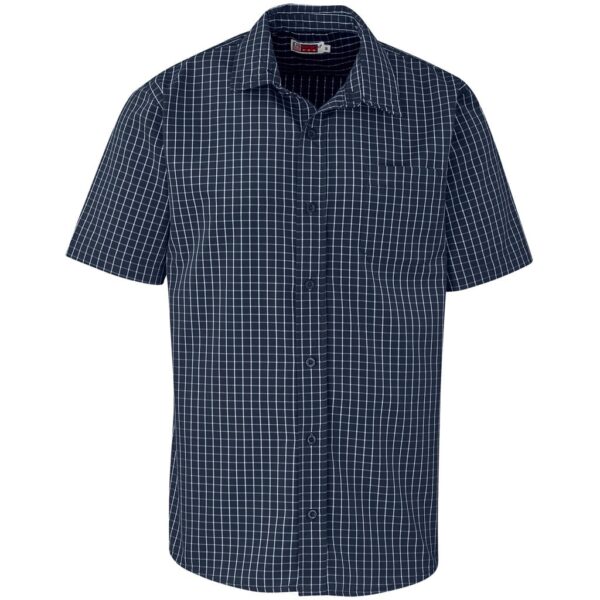 Mens Short Sleeve Aston Shirt – Navy — Mens Short Sleeve Aston Shirt – Navy