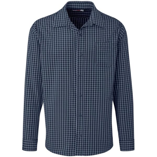 Men Long Sleeve Aston Shirt – Navy — Men Long Sleeve Aston Shirt – Navy