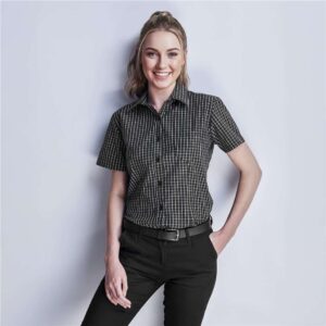 Alternative view of Ladies Short Sleeve Aston Shirt