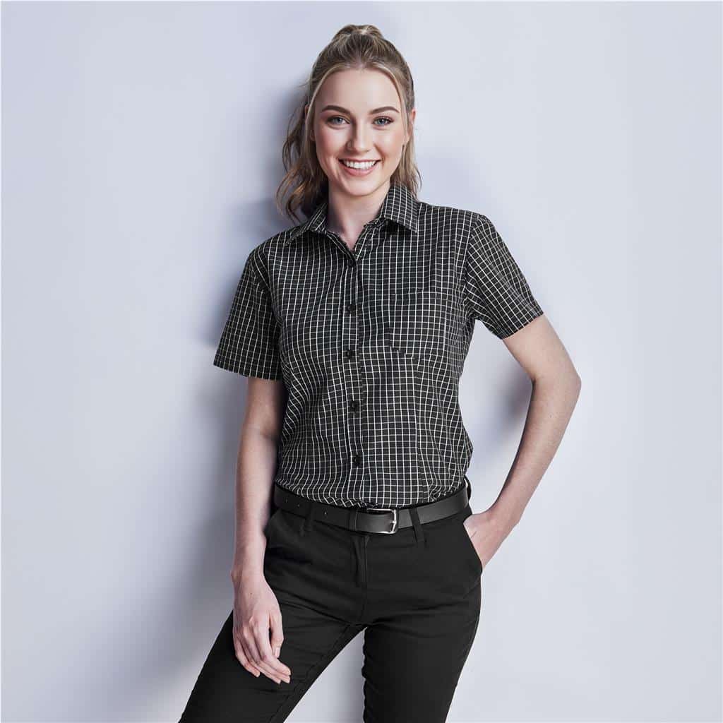 Ladies Short Sleeve Aston Shirt - Image 2