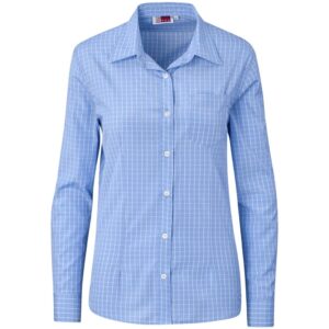 Ladies Long Sleeve Aston Shirt – Light Blue — Ladies Long Sleeve Aston Shirt – Light Blue