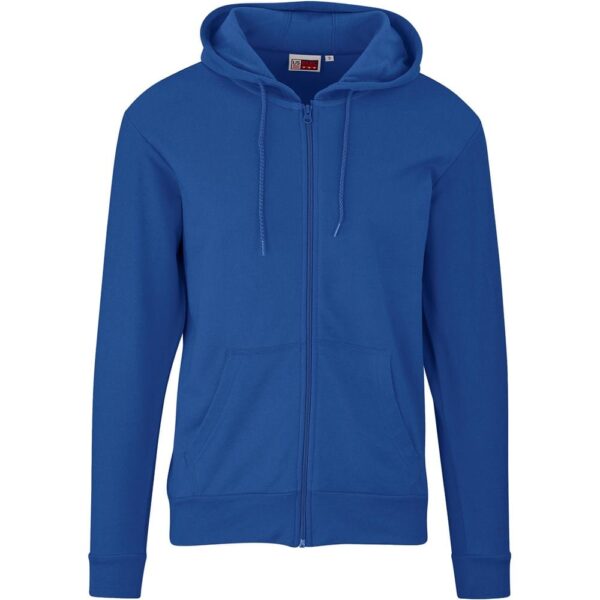 Mens Bravo Hooded Sweater – Blue — Mens Bravo Hooded Sweater – Blue