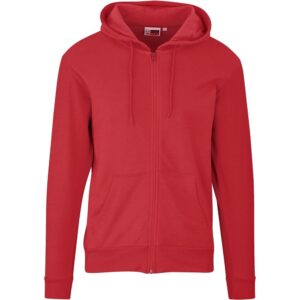 Mens Bravo Hooded Sweater - Red