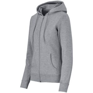 Ladies Bravo Hooded Sweater - Grey - Image 2