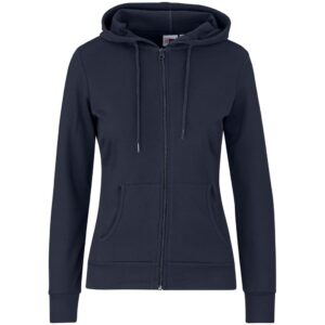 Ladies Bravo Hooded Sweater – Navy — Ladies Bravo Hooded Sweater – Navy