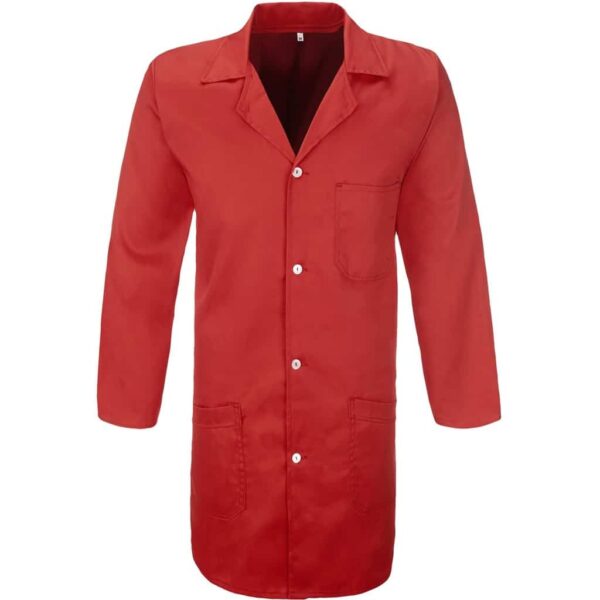 Handyman Dust Coat – Red — Handyman Dust Coat – Red