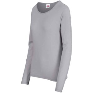 Ladies Long Sleeve Portland T-Shirt - Grey - Image 2